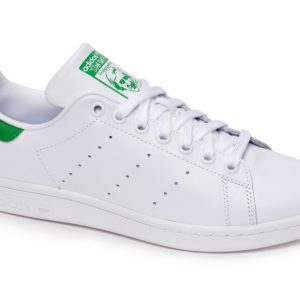 Chaussure-basket-sneaker-unisex-stan smith blanc vert-premiumsaumur-shoes