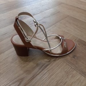 Les tropeziennes lilon tan sandale femme en cuir