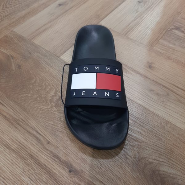 Tommy Jeans Pool Slide Black – Image 2