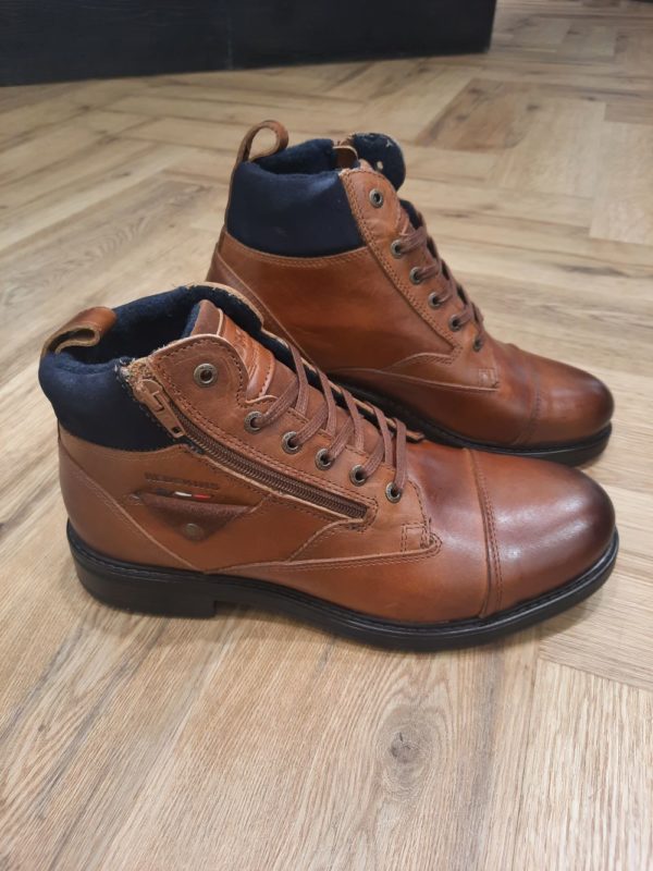 Boots Redskins Country Cuir Marron Homme