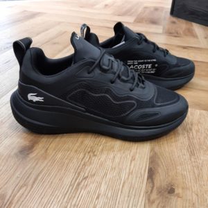 Lacoste Active 4851 Black-Sneakers Active 4851 homme Lacoste en textile-LACOSTE ACTIVE 4851 123 1 SMA BLACK-Trainers Lacoste Active 4851 black-Sneakers - Noir - Lacoste - Homme-REF. 45SMA0052