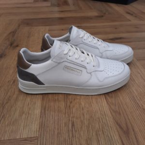 Redskins Baskets Toscan White-sneakers redskins-chaussure homme-chaussure en cuir-baskets mode-