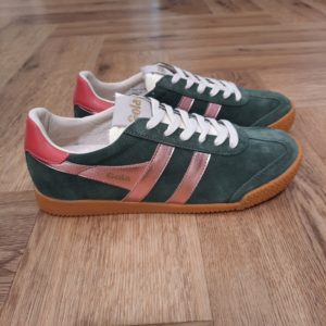 Gola Elan Glitz- elan glitz green baskets femme