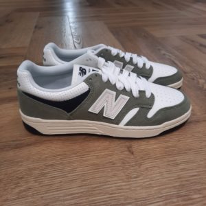 New Balance 480PEO-new balance 480 kaki pour homme-TIGE : Daim DOUBLURE : Tissu SEMELLE EXTÉRIEURE : Caoutchouc