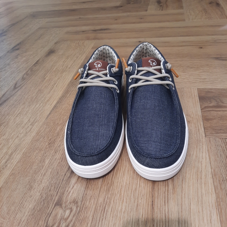 Chaussure Toile Dusty Marine – Image 2