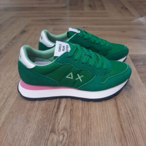 Sun 68 Tom Vert-chaussures sun 68 vert-52% Leather, 42% Textile residues or unspecified composition, 6% Polyurethane