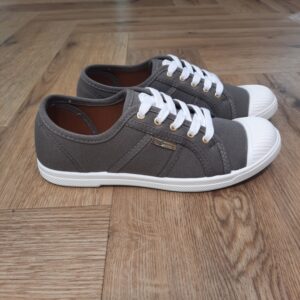 Tennis Cloruni Kaki-chaussures basses en toile pour femme-chaussures légères