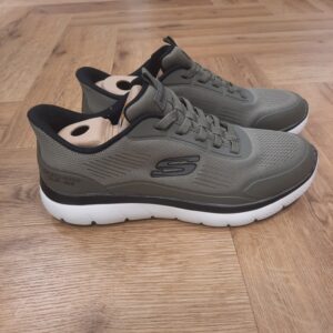 Summits Leyter Olive-Skechers Baskets Summits Leyter