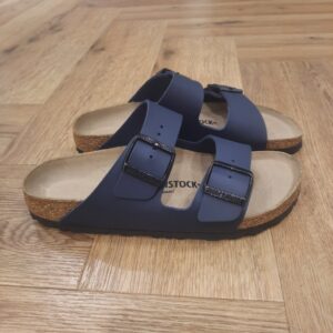 birkenstock arizona blue-sandales femme double brides