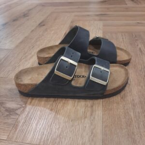 birkenstock arizona cuir huilé thyme-Arizona Cuir Huilé Thyme