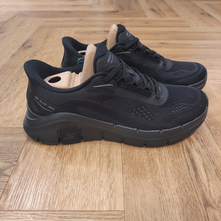 Flex Zayder Black-chaussures légères skechers pour homme-Skechers Slip-ins Relaxed Fit: Flex - Zayder