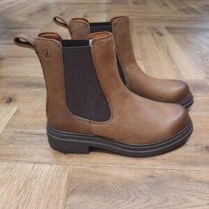 Clarks Orinoco 3 Top-bottines chelsea pour femme en cuir marron