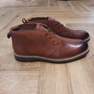 Chaussures homme Clarks Aldwin2 Chukka Tan Leather-Aldwin2 Chukka