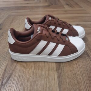 adidas steettalk marron et blanc-Adidas Streettalk brown