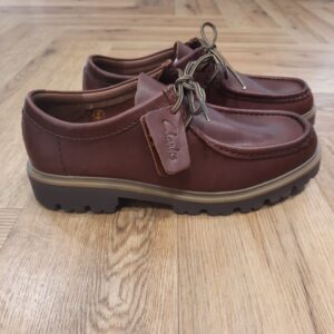 Clarks Cleyhill Seam-chaussures clarks pour homme en marron
