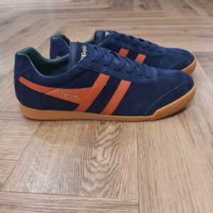chaussures gola harrier navy orange-Harrier Navy Orange